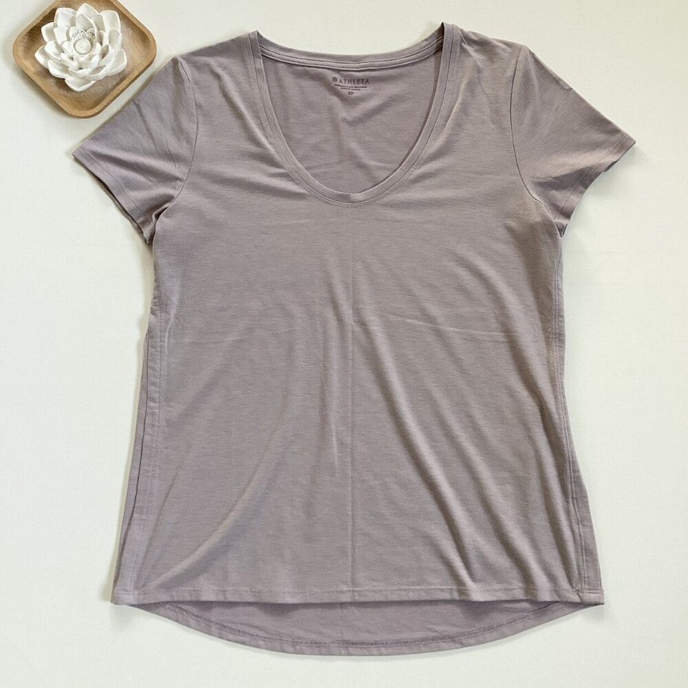 Athleta Scoop Neck Top